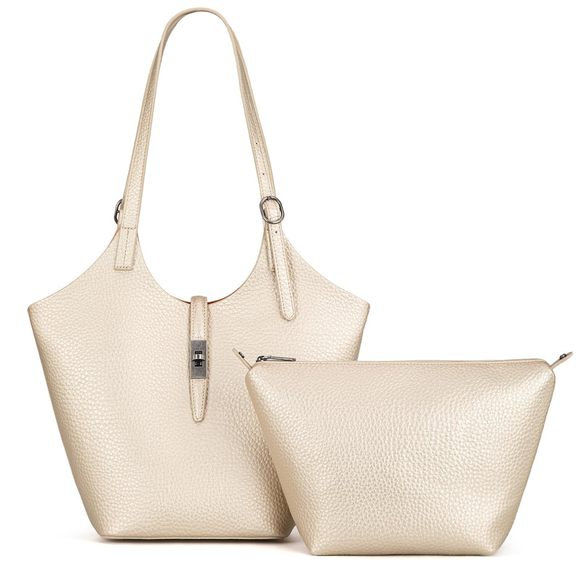 Hobo Purses for Women Gold Faux Leather Tote Bag💝 - Picture 1 of 7